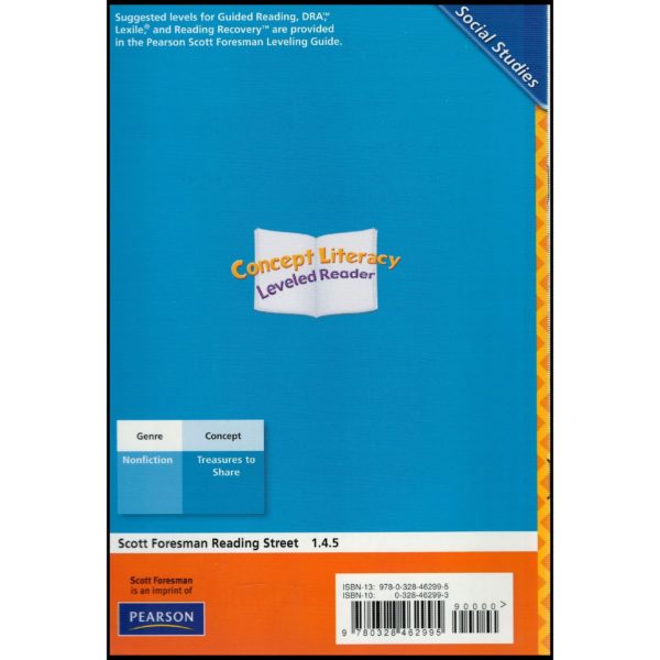 Scott Foresman Reading Street: Content Literacy Reader Grade 1 - Social Studies: Treasures We Share (Paperback)