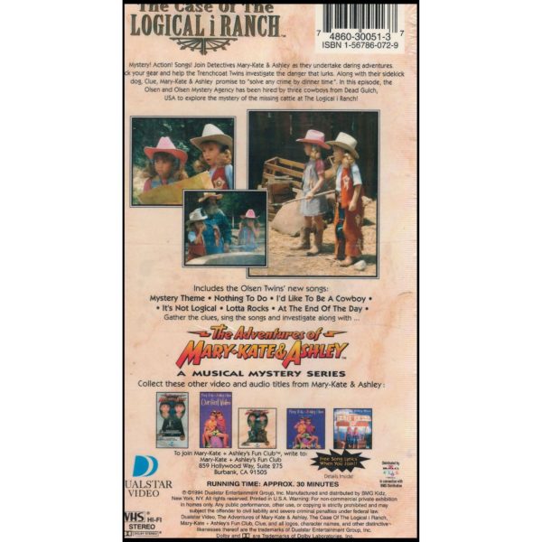 Case of the Logical I Ranch (VHS Tape)