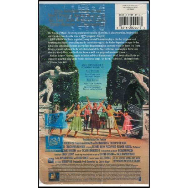 The Sound of Music (VHS Tape)