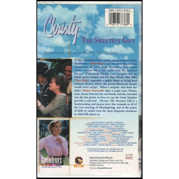 Christy: The Sweetest Gift (VHS Tape)