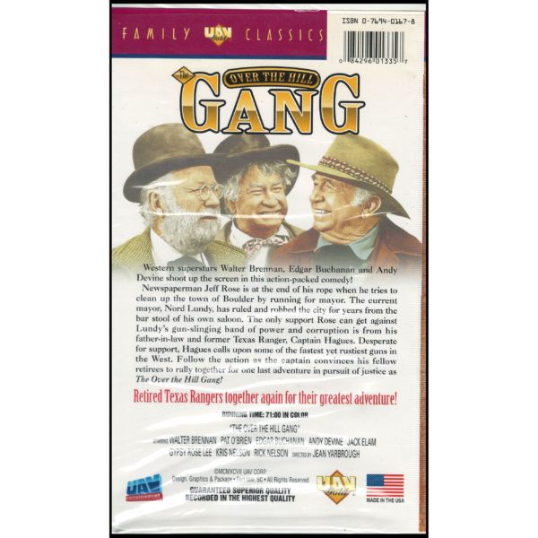 The Over-the-Hill Gang (VHS Tape)