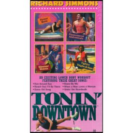 Richard Simmons Tonin' Downtown: An Exciting Lower Body Workout (VHS Tape)