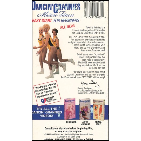 Dancin Grannies for Beginners (VHS Tape)