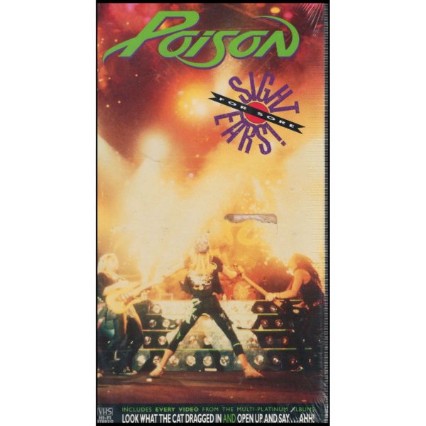 Poision: Sight for Sore Ears (VHS Tape)