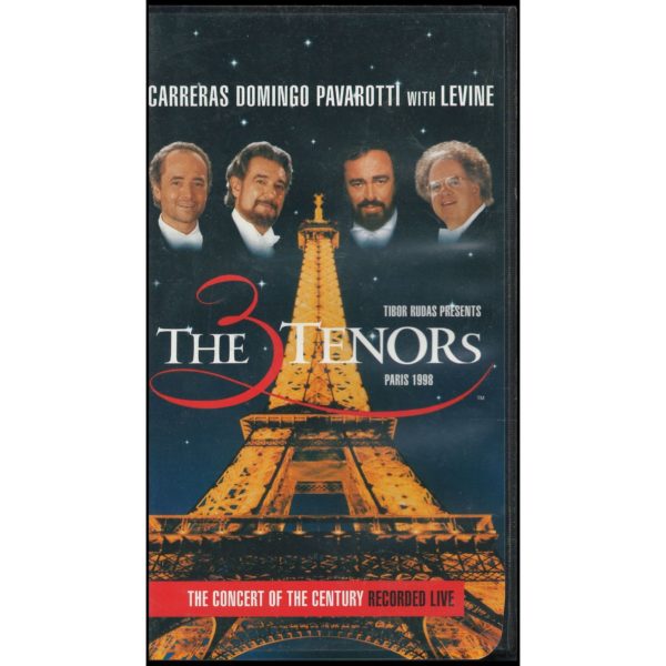 The 3 Tenors Paris (VHS Tape)
