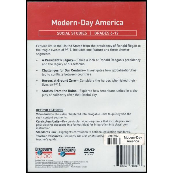 American History: Modern-Day America [DVD]