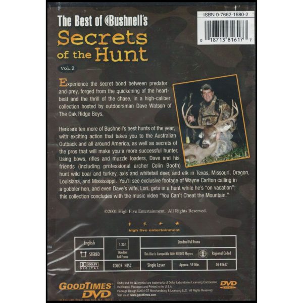 The Best of Bushnell's Secrets of the Hunt, Vol. 2 (DVD)