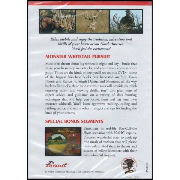 Monster Whitetail Pursuit (DVD)