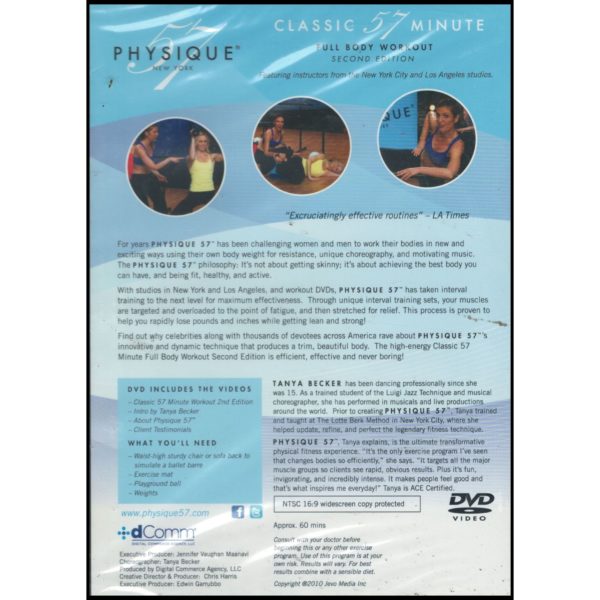 Physique 57 Classic 57 Minute Full Body Workout (DVD)