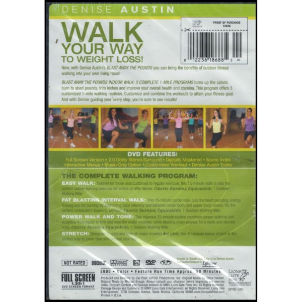 Blast Away the Pounds - Indoor Walk (DVD)