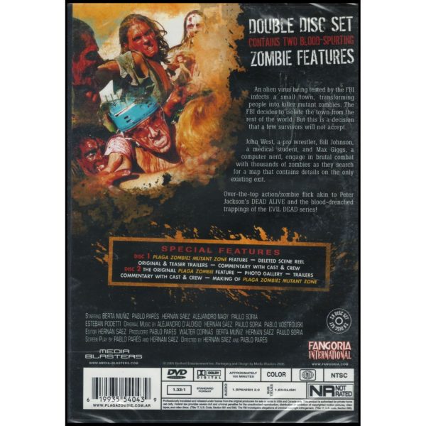 Plaga Zombie: Mutant Zone (DVD)