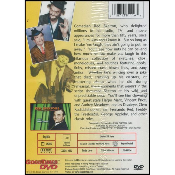 Red Skelton: Bloopers, Blunders, and Ad Libs (DVD)
