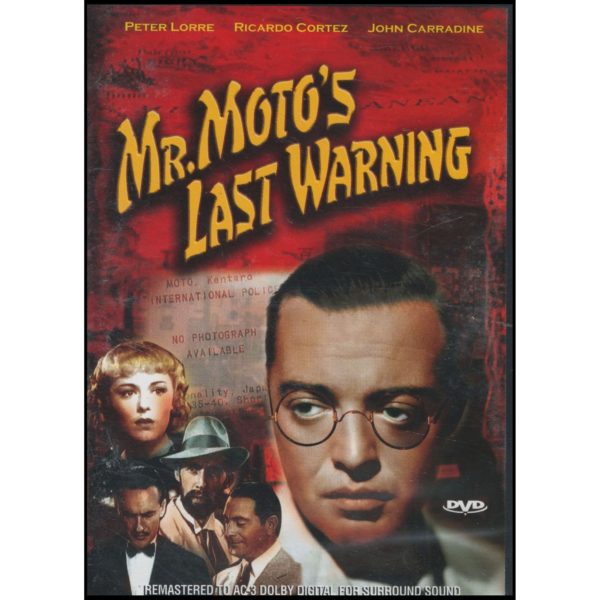 Mr. Moto's Last Warning (DVD)