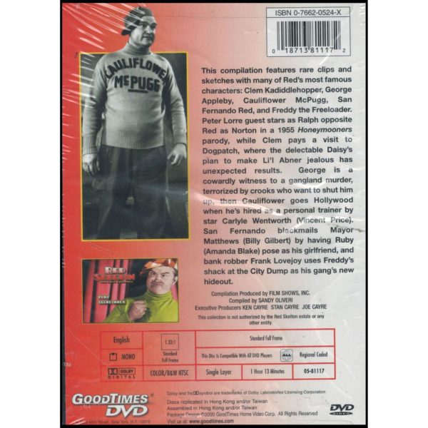 Red Skelton The Lost Episodes (DVD)