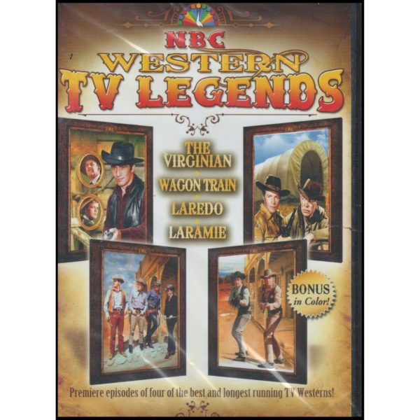 NBC Western TV Legends: The Virginian, Wagon Train, Laredo, Laramie (DVD)