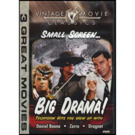 Small Screen...Big Drama! Daniel Boone, Zorro, Dragnet (DVD)