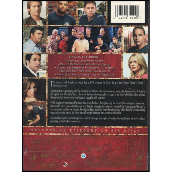 Rescue Me: Season 5 - 6 Disk Set (DVD)