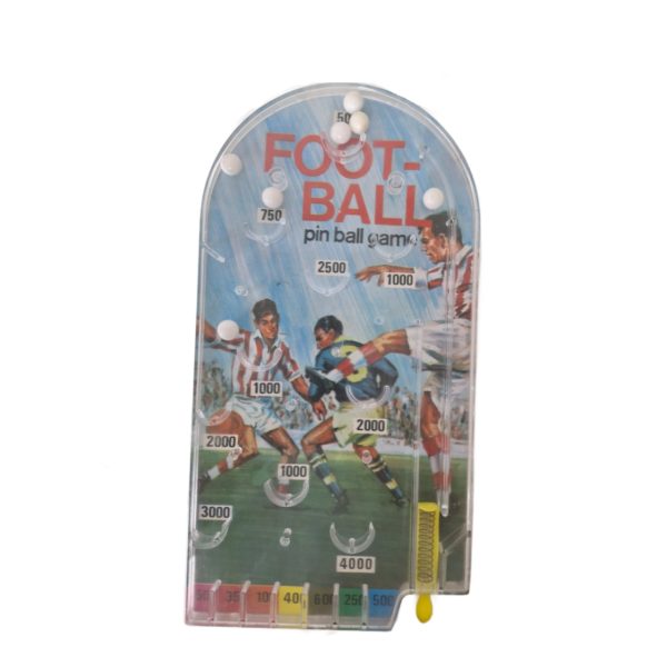 Vintage 1970's Football Soccer Tabletop Pin Ball Game