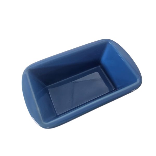 Temptations by Tara Whimsical Chef Friends Mini Loaf Pan Holiday Bakeware 12 oz (Blue)