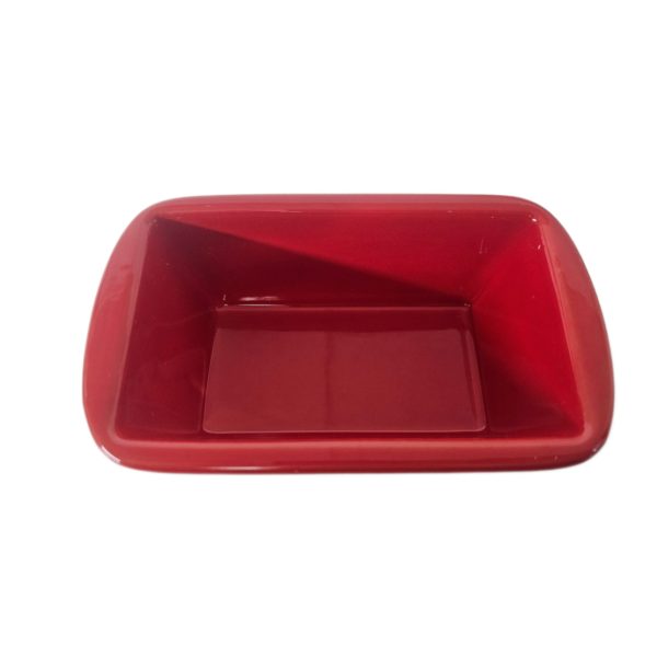 Temptations by Tara Whimsical Chef Friends Mini Loaf Pan Holiday Bakeware 12 oz (Red)