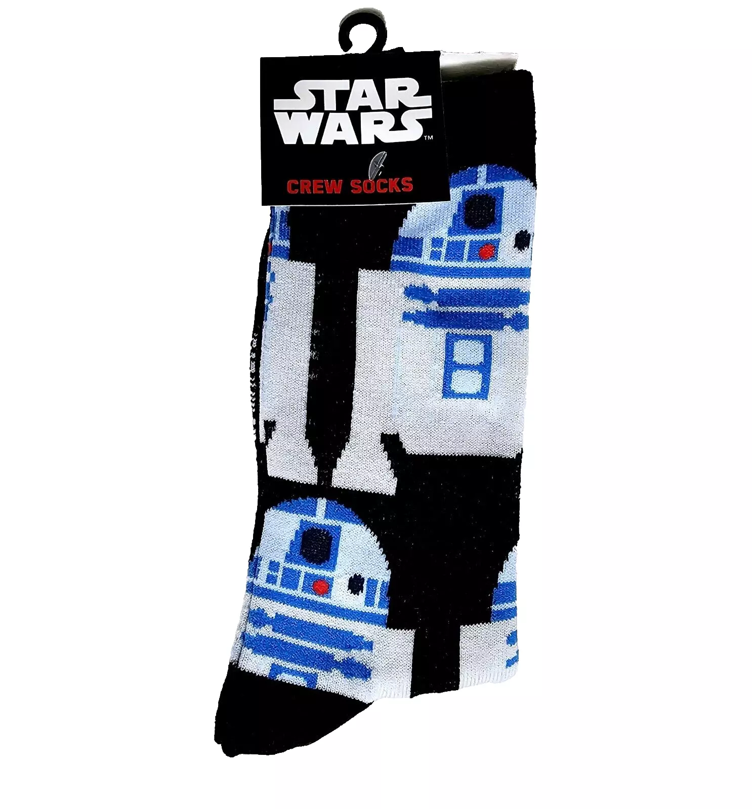Star Wars R2D2 Adult Unisex Novelty Crew Socks Size 6-13