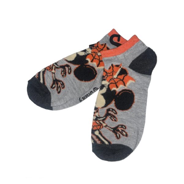 Disney Halloween Minnie Mouse Adult Novelty No-show Socks Womens Size 9-11