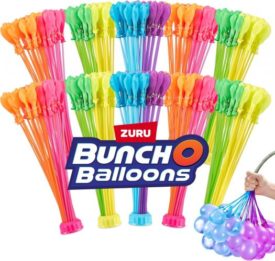 Original Bunch O Balloons Tropical Party 330+ Rapid-Filling Self-Sealing Water Balloons (10 count, pack of 1) by ZURU Water Balloon for the Whole Family, Kids, Teens and Adults