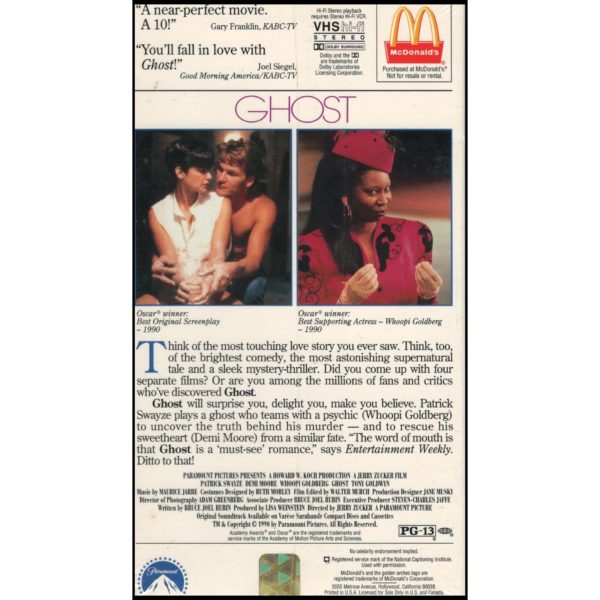 Ghost (VHS Tape)