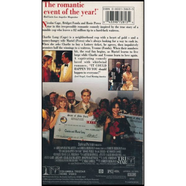 It Could Happen to You (VHS Tape)
