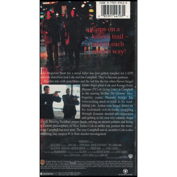 The Glimmer Man (VHS Tape)