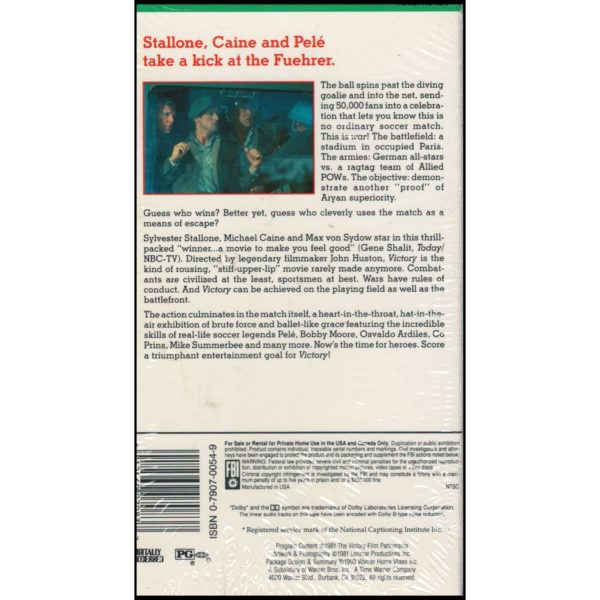 Victory (VHS Tape)