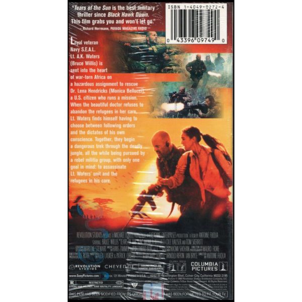 Tears of the Sun (VHS Tape)