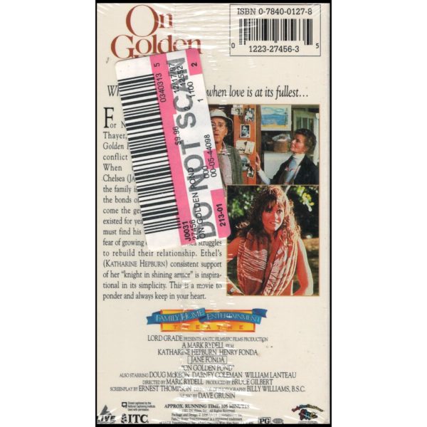 On Golden Pond (VHS Tape)