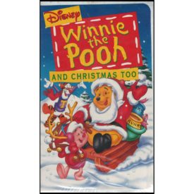 Winnie the Pooh and Christmas Too (VHS Tape)