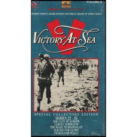 Victory at Sea: Volume 6: The Fate of Europe, Target Suribachi, The Road To Mandalay, Suicide for Glory, Design for Peace (VHS Tape)