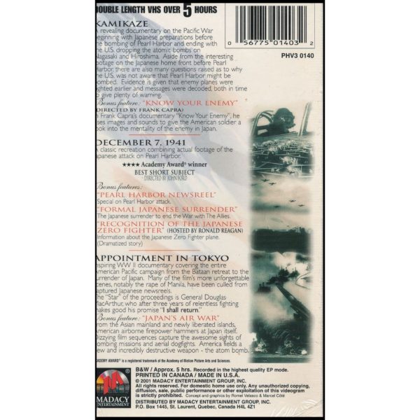 Pearl Harbor - December 7, 1941 Commemorative Edition (VHS Tape)