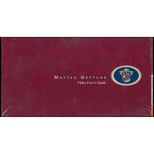 Maytag Neptune Video User's Guide No. 6-2705070 (VHS Tape)