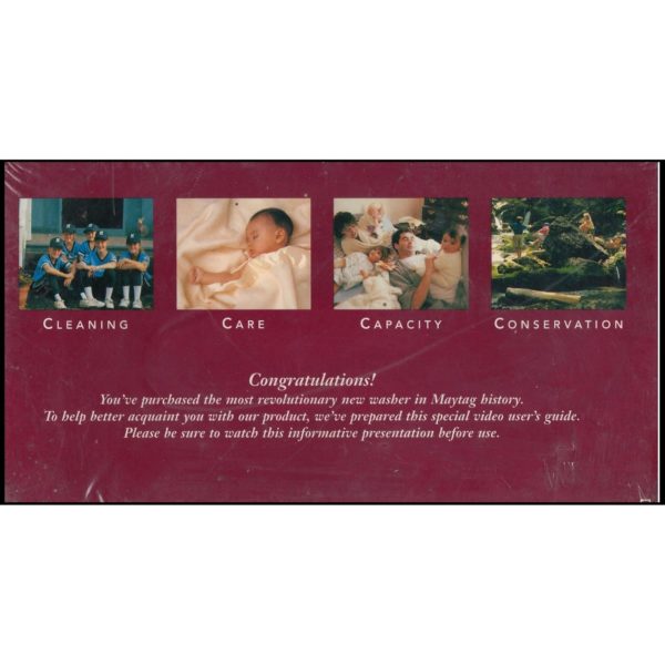 Maytag Neptune Video User's Guide No. 6-2705070 (VHS Tape)