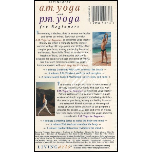 AM/PM Yoga for Beginners (VHS Tape)