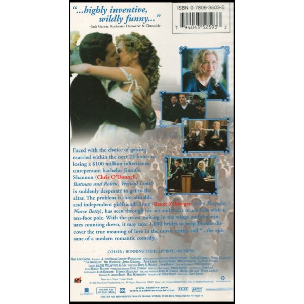 The Bachelor Family Edition (VHS Tape)
