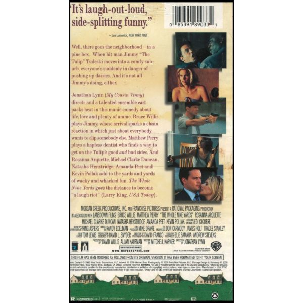 The Whole Nine Yards (VHS Tape)