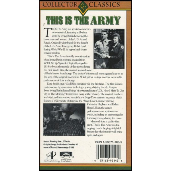 This Is the Army (VHS Tape)