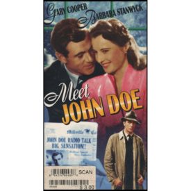 Meet John Doe (VHS Tape)