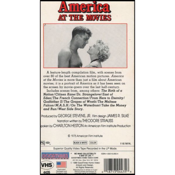 America at the Movies (VHS Tape)