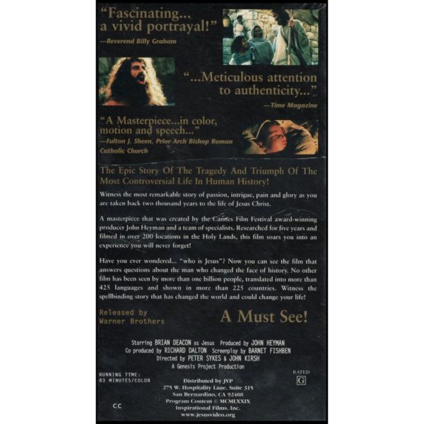Jesus (VHS Tape)