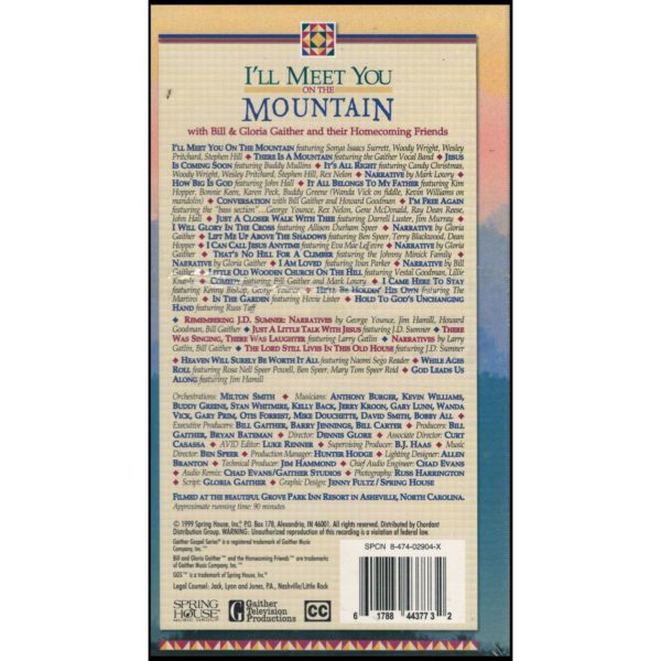 I'll Meet You on the Mountain (VHS Tape)