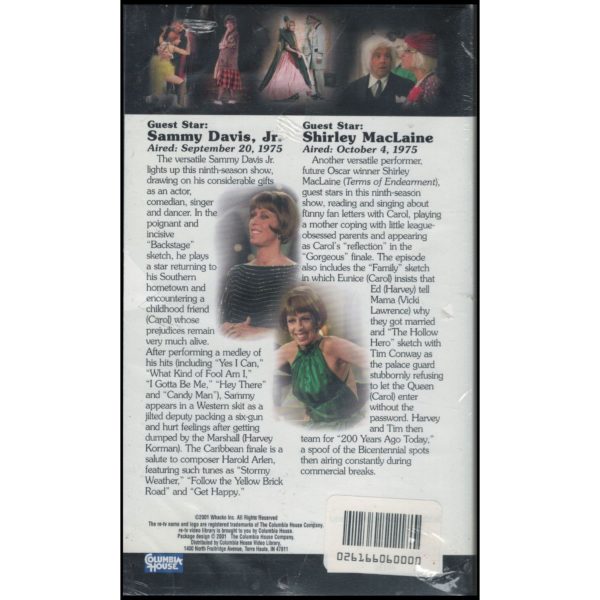 The Carol Burnett Show Collector's Edition (VHS Tape)