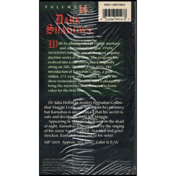 Dark Shadows Vol. 14 (VHS Tape)