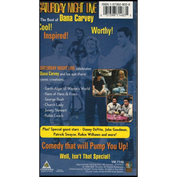 Saturday Night Live: The Best of Dana Carvey (VHS Tape)