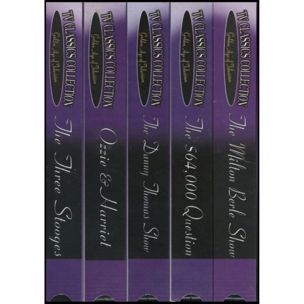Golden Age Of Television: TV Classics Collection (5 Box Set) (VHS Tape)